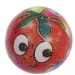 Pelota de goma con estampado de fresa de 23 cm