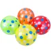 Pelota de goma con puntos de 23 cm en varios colores