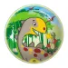 Pelota de goma de dinosaurio de 14 cm