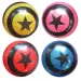 Pelota de goma grande con diseño de estrellas 23cm en varias versiones