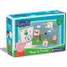 Peppa cerdita Bingo y juego de rompecabezas - Clementoni