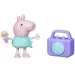 Peppa cerdita: Peppa cerdita en traje de sirena con figura de radio - Hasbro