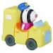 Peppa Cerdita Pequeño Buggy: Zoé Cebra con carro de correo - Hasbro