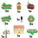 imagen de Peppa Cerdita Whizz-Around Conejita Rebeca con tren rojo juego de juguetes 2