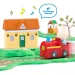 imagen de Peppa Cerdita Whizz-Around Conejita Rebeca con tren rojo juego de juguetes 3