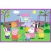 imagen de Peppa en el parque infantil 2x24 piezas puzzle - Trefl 3