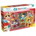 imagen de Pinocho 2 en 1 108 piezas puzzle y colorear 70x50cm - Lisciani 1