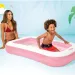imagen de Piscina infantil rectangular rosa 166x100x25cm - Intex 2