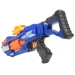 imagen de Pistola de Balas de Espuma: Arma de tiro manual con cargador rotativo y balas de 44cm 5