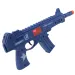 imagen de Pistola Flint: Arma de fuego militar azul con función de imitación de disparo de 30 cm 3