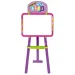 imagen de Pizarra de dibujo reversible 3 en 1 en color rosa 37x99cm 2