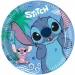 Plato de papel Disney Stitch set de 8 unidades 20cm