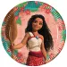 Platos de papel de Disney Princesas Vaiana 2 set de 8 unidades 23cm