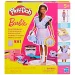 imagen de Play-Doh: Barbie Fashionista vestidos con volantes set de plastilina con muñeca - Hasbro 1