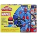imagen de Play-Doh: Marvel Aventuras heroicas set de plastilina con 3 figuras - Hasbro 1