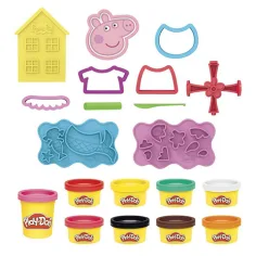 imagen de Play-Doh: Peppa Pig Stylin set de plastilina con accesorios - Hasbro 2