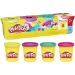 imagen de Play-Doh: set de plastilina en botes, 4 unidades, 340 g - Hasbro 2