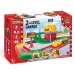 imagen de Play Tracks: garaje de 2 niveles con cochecito remolque - Wader 1