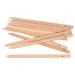 PlayBox: Agujas de tejer de madera de 20 cm 10 unidades