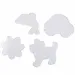 imagen de PlayBox: base de perlas MIDI planchables de 5 mm - perro, coche, pez, flor paquete de 4 unidades 2