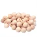 PlayBox: Bolas de madera natural de 25mm tamaño, paquete de 50 unidades