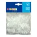 imagen de PlayBox: Cabello y barba de color blanco 25g 1