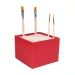 imagen de PlayBox: Caja organizadora de pinceles 64 espacios 13x13x10cm 2