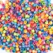 PlayBox: Conjunto de perlas de letras de colores 300 piezas 7x7x7mm