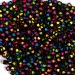 PlayBox: Conjunto de perlas de plástico negro con corazones 300 piezas
