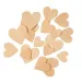 PlayBox: Corazones de madera en varios tamaños 100ud