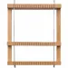 PlayBox: Marco de tejido de madera 22 x 19 x 3 cm
