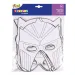 PlayBox: Máscaras de papel maché de superhéroes, set de 12 unidades