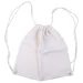 PlayBox: Bolsa de deporte blanca, mochila de deporte 34x35cm
