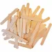 PlayBox: Palitos de madera decorativos con esquinas redondeadas 150x18mm paquete de 100 unidades