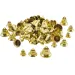 PlayBox: Paquete de 100 campanas decorativas de color dorado
