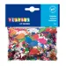 PlayBox: Paquete de 50g de lentejuelas de varios tamaños, colores y formas