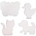 imagen de PlayBox: Paquete de base de animales para perlas planchables MIDI de 5 mm, set de 4 piezas 2