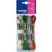 Playbox: paquete de hilo brillante de 8 piezas en diferentes colores 8x8m