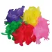 PlayBox: Paquete de plumas de pavo decorativas de colores de 200 unidades