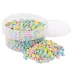 imagen de PlayBox: Perlas MIDI planchables de 5 mm en colores pastel de 1000 unidades 1