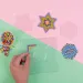 imagen de PlayBox: Perlas MIDI planchables de 5 mm - Piezas a rayas paquete de 10.000 unidades 2