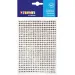 PlayBox: Piedras de strass plateadas autoadhesivas 525ud