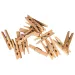 PlayBox: Pinzas decorativas de madera natural 45mm paquete de 100