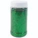 PlayBox: Purpurina verde en frasco de 250 gramos