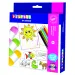 PlayBox: Set creativo de tarjetas de costura con accesorios