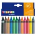 PlayBox: Set de 12 crayones de cera 1,1cm