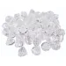 PlayBox: set de cristales de plástico de 50 piezas de 3,7 cm