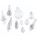 PlayBox: Set de medallas de cristal de plástico de 50 piezas