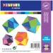 PlayBox: Set de papel origami de 500 hojas 15x15cm