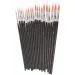 PlayBox: Set de pinceles de cabeza redonda de 20 piezas